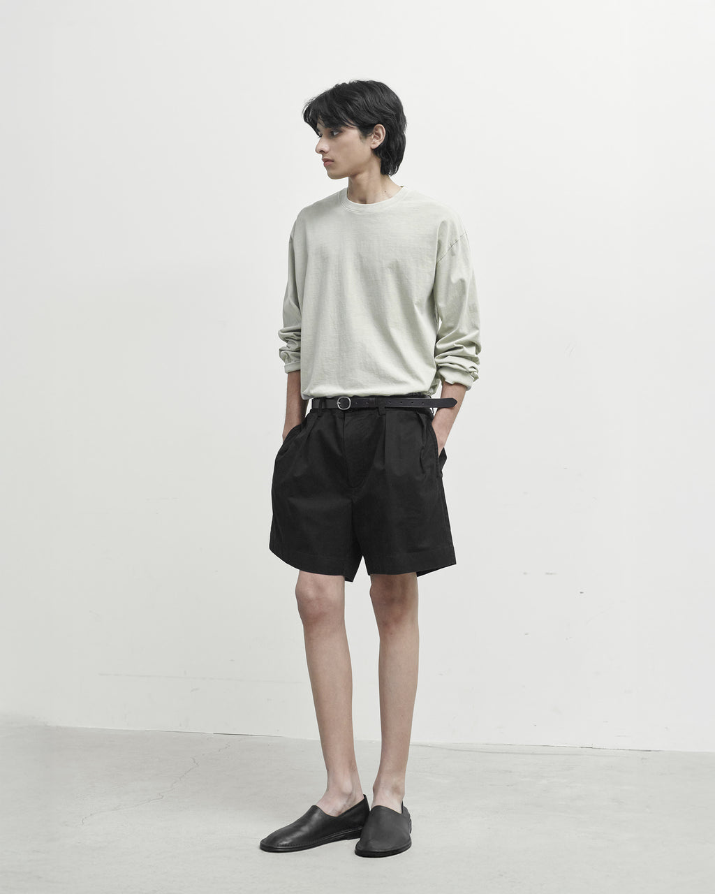 Brownyard - Washed Shorts (Black) product image 1 | TRAB K-Fashion Australia