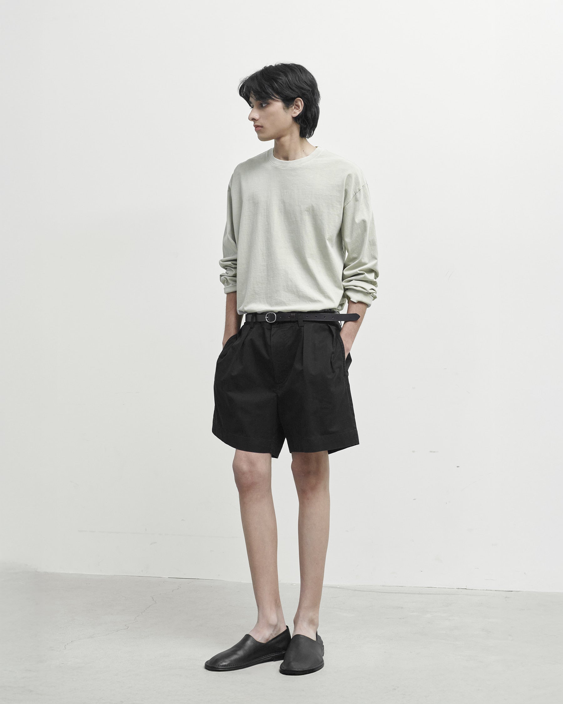 Brownyard - Washed Shorts (Black) product image 1 | TRAB K-Fashion Australia