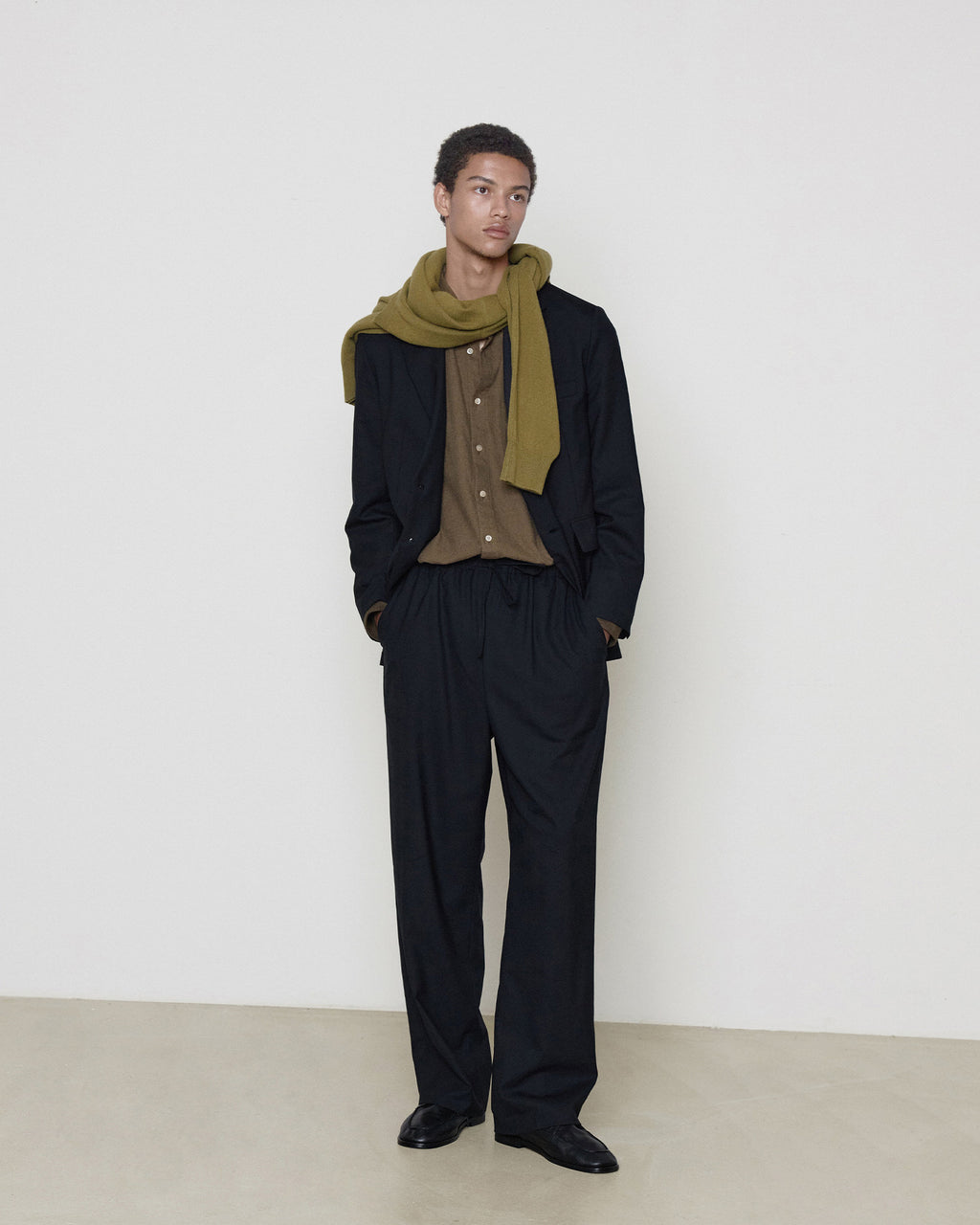Brownyard - Wool Single Jacket (Black) product image 1 | TRAB K-Fashion Australia
