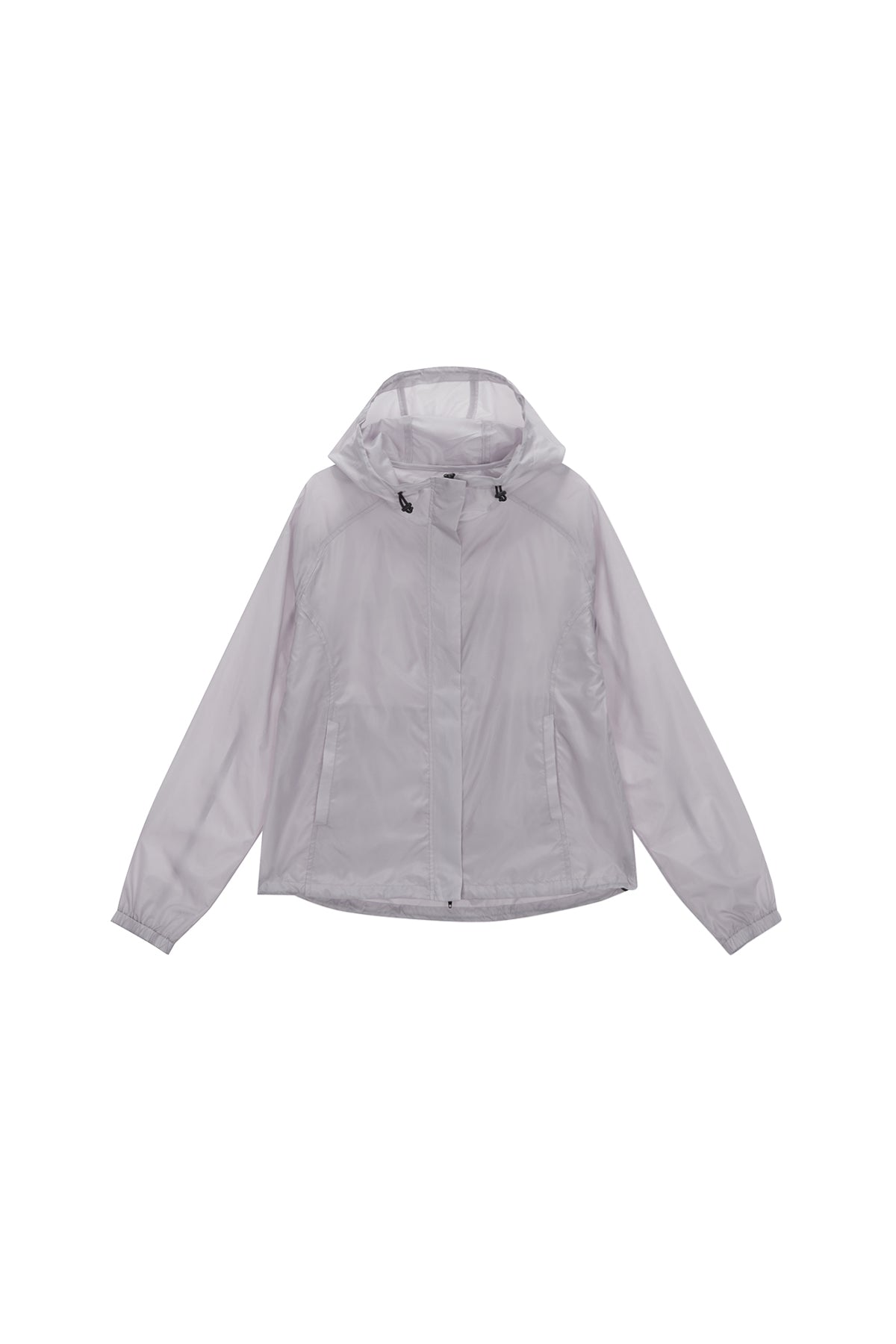 Matin Kim - Light Hoody Windbreaker (Light Grey) product image 1 | TRAB K-Fashion Australia