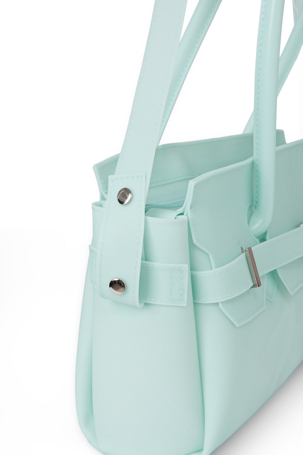 Deinet - [free Card Wallet] Jelly Two-Way Bag (Ice Blue) product image 8 | TRAB K-Fashion Australia