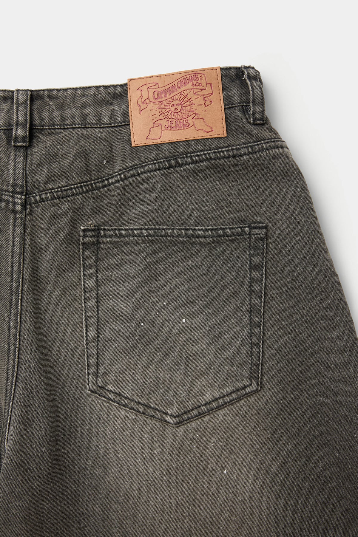 Coor - Back Side Washed Brown Jeans (Washed Brown) product image 6 | TRAB K-Fashion Australia