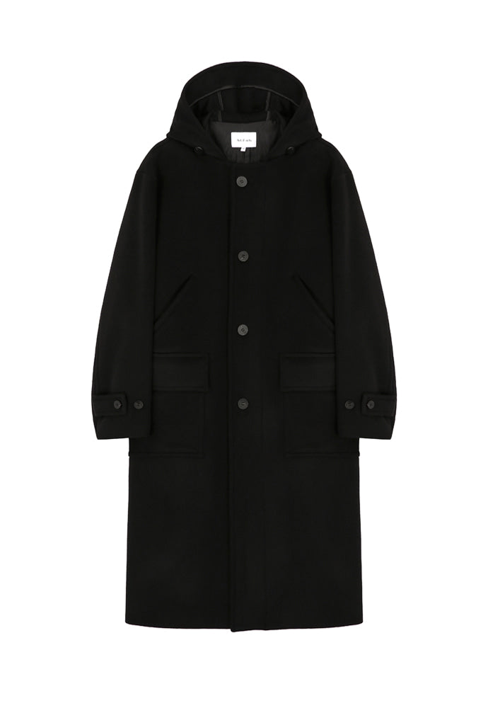 Art if acts - Hooded Coat (Black) product image 6 | TRAB K-Fashion Australia