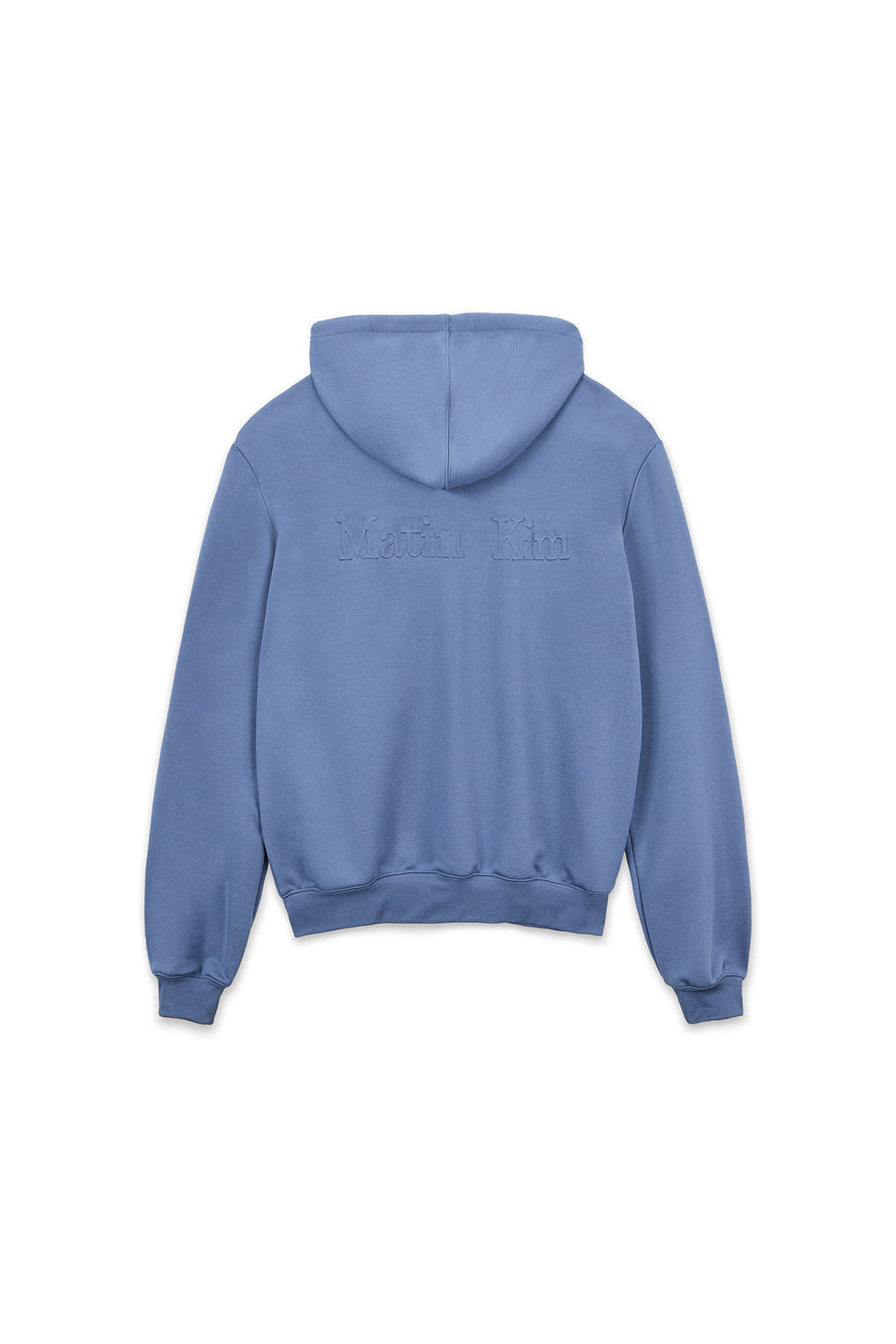 Matin Kim - Back Logo Glitter Hoody Zip Up (Blue) product image 2 | TRAB K-Fashion Australia