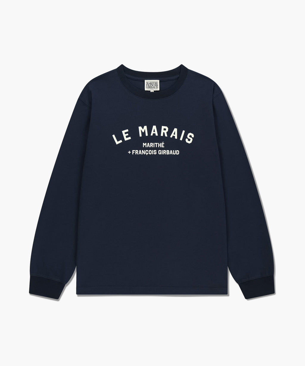 Marithe & Francois Girbaud - Le Marais Long Sleeve (Navy) product image 6 | TRAB K-Fashion Australia