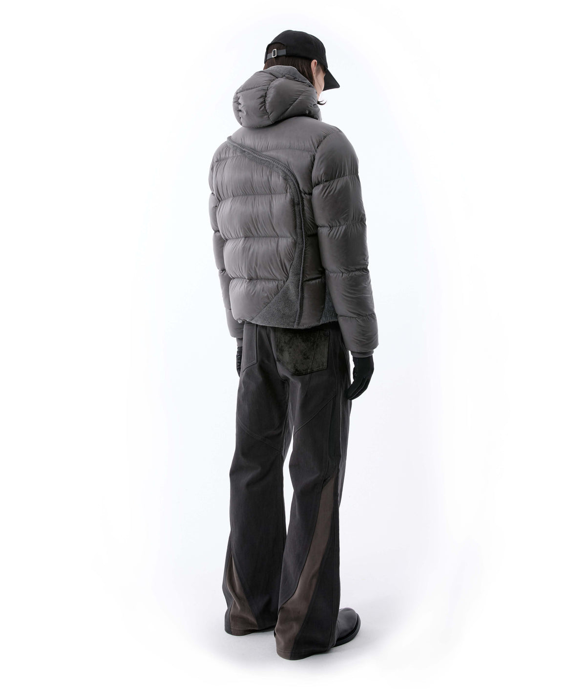 XLIM - Ep.10 01 Down Jacket (Dark Gray) product image 4 | TRAB K-Fashion Australia