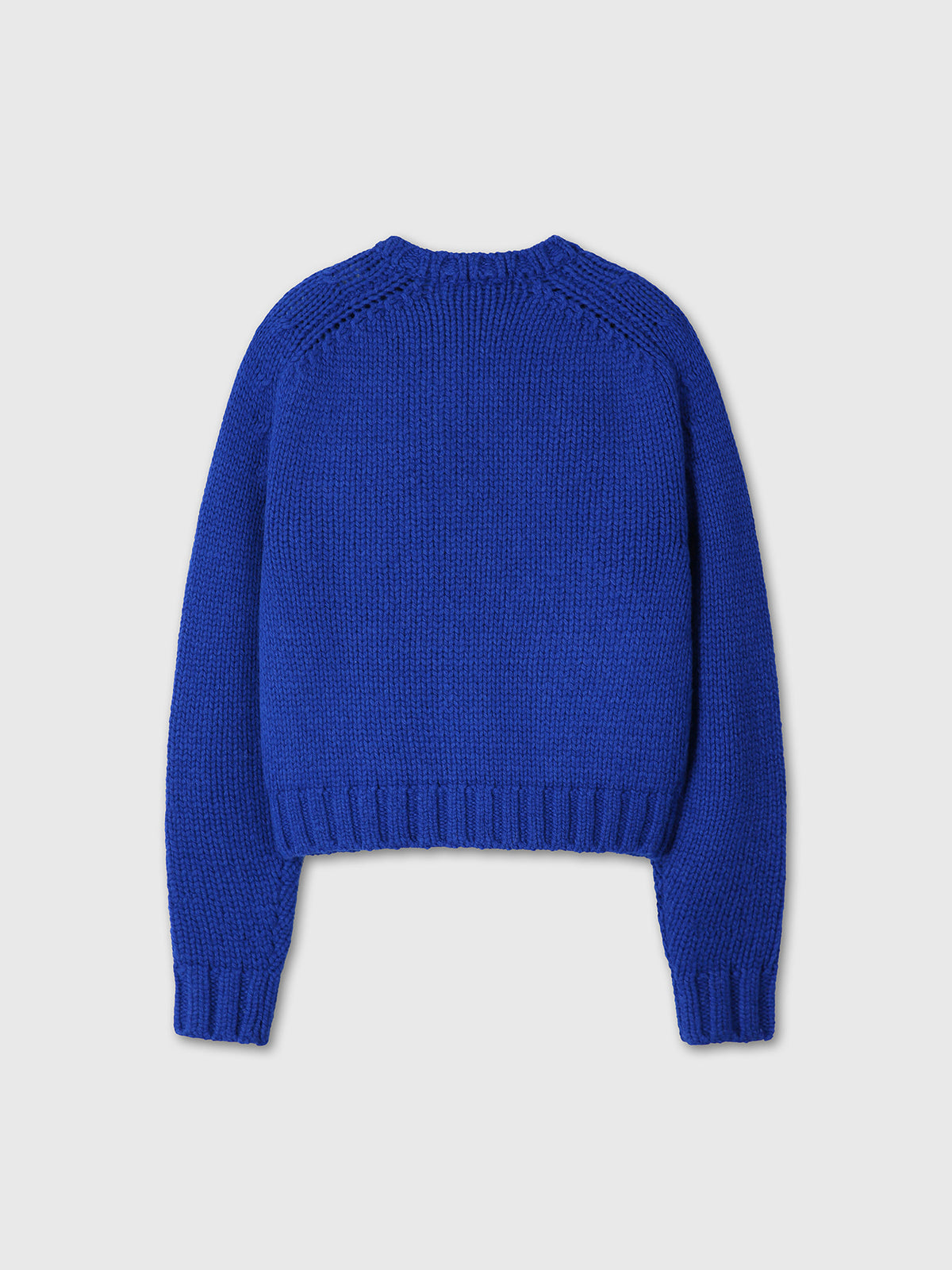 Tonywack - Shetland Wool Knitted Zip Blouson (Royal Blue) product image 8 | TRAB K-Fashion Australia