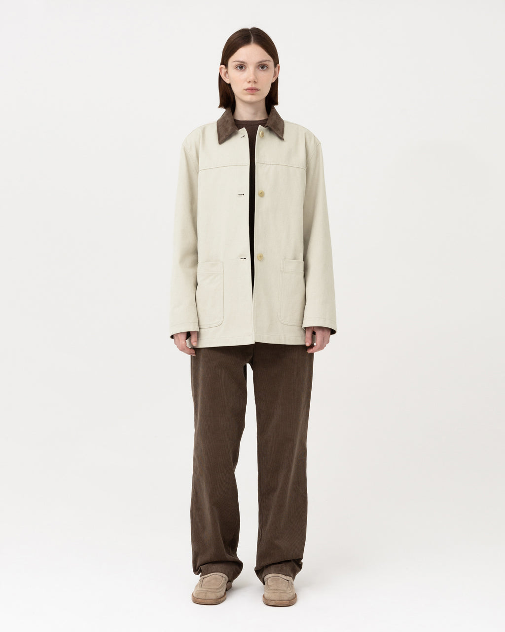 Brownyard - Work Jacket (Ecru) product image 4 | TRAB K-Fashion Australia