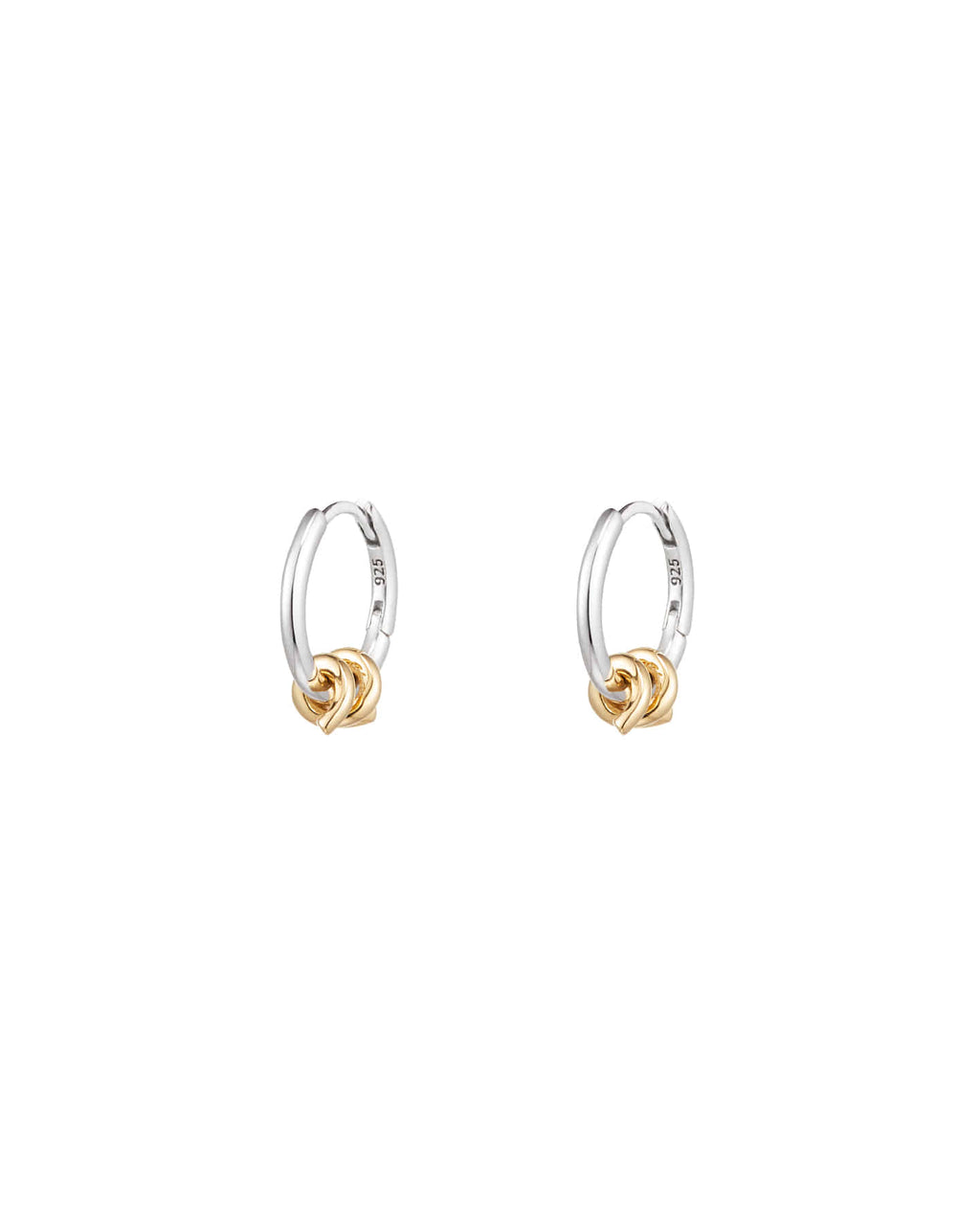 Numbering - Wrapped Coil  Hoop Earrings #4203 product image 4 | TRAB K-Fashion Australia