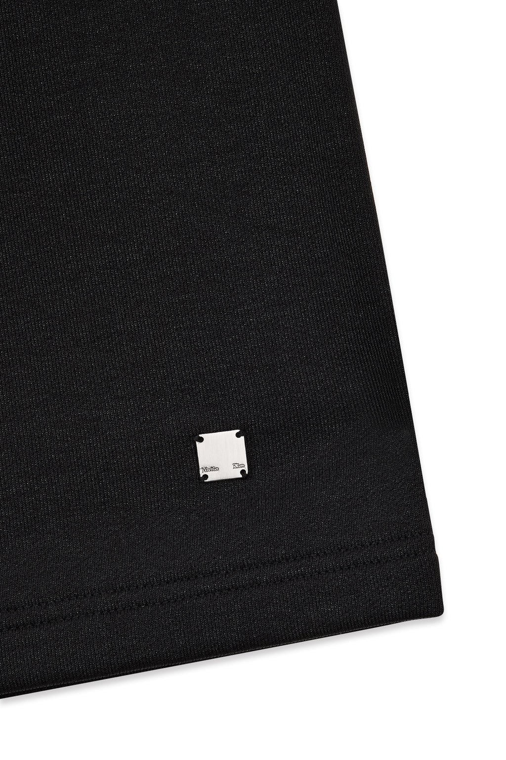 Matin Kim - Back Pocket Glitter Bermuda Sweatpants (Black) product image 5 | TRAB K-Fashion Australia