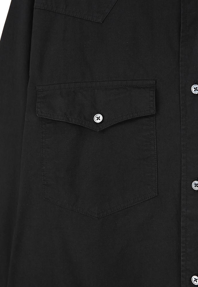 Art if acts - Washed Western Shirt (Vintage Black) product image 14 | TRAB K-Fashion Australia