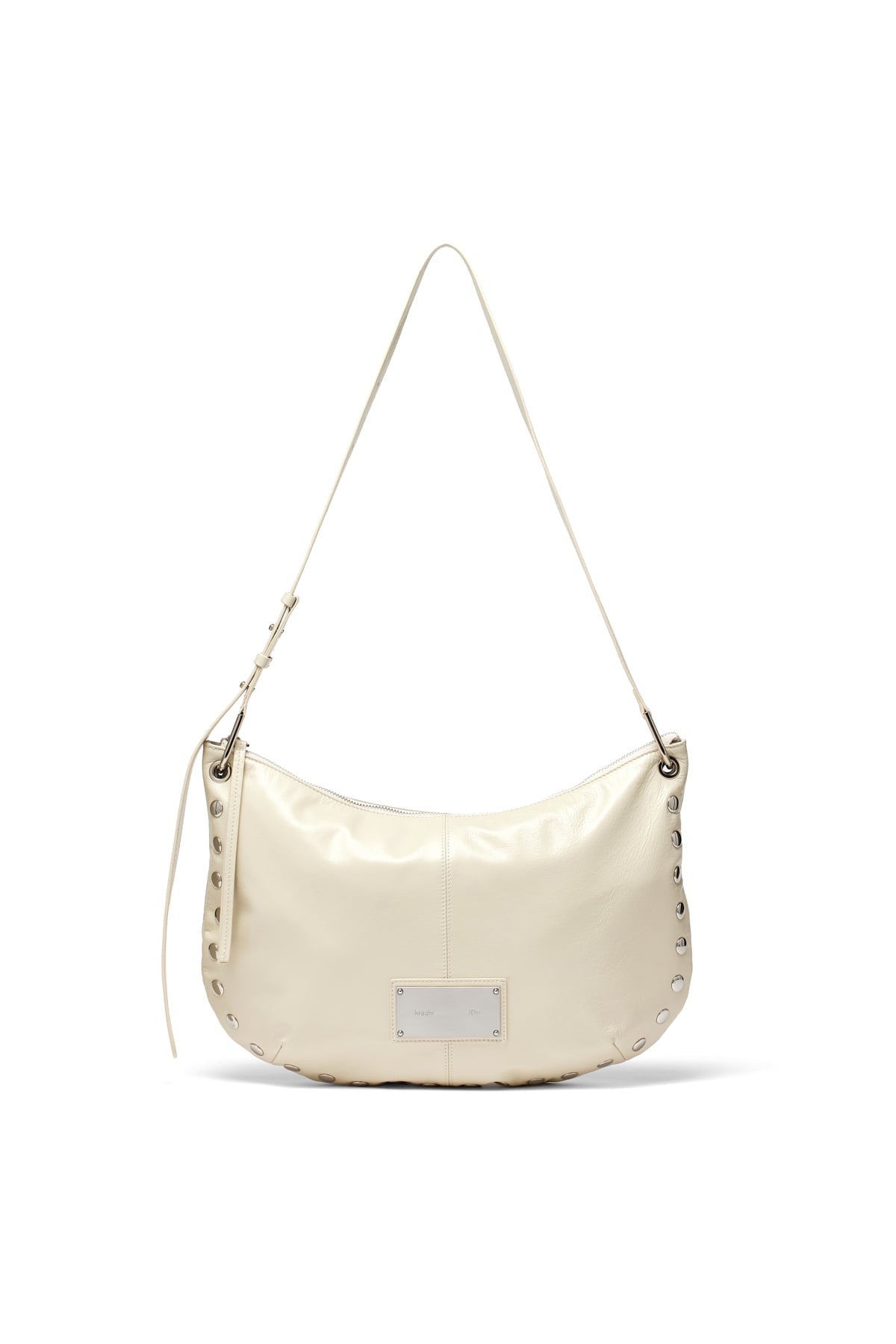 Matin Kim - Stud Leather Hobo Bag (Ivory) product image 5 | TRAB K-Fashion Australia