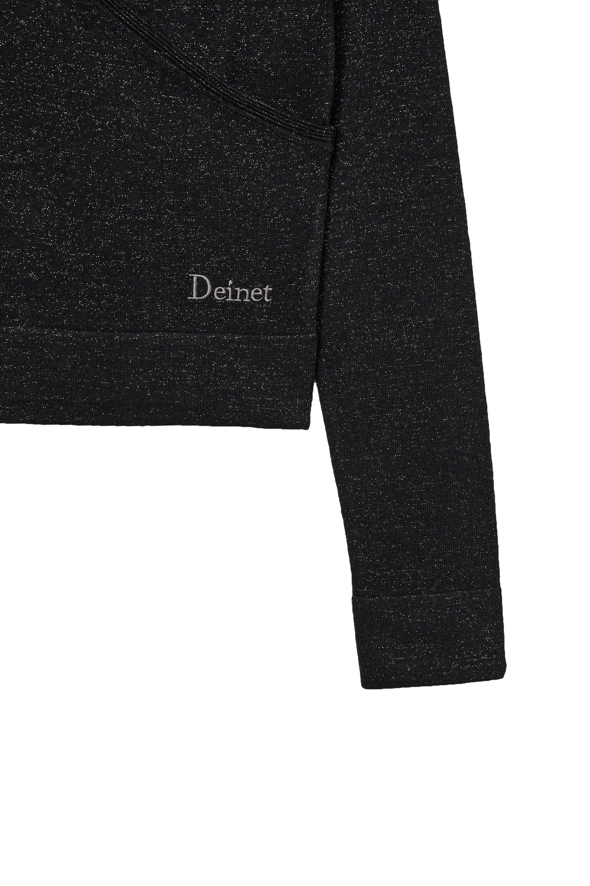 Deinet - V-Neck Metal Knit (Black) product image 5 | TRAB K-Fashion Australia