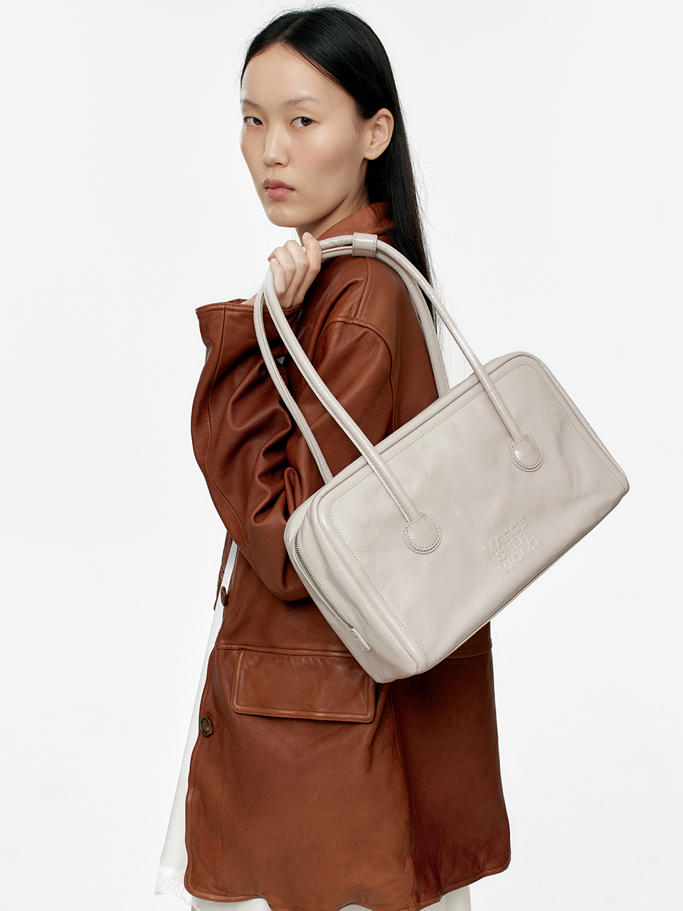 Marge Sherwood - Soft Boston (Light Grey Crinkle) product image 2 | TRAB K-Fashion Australia