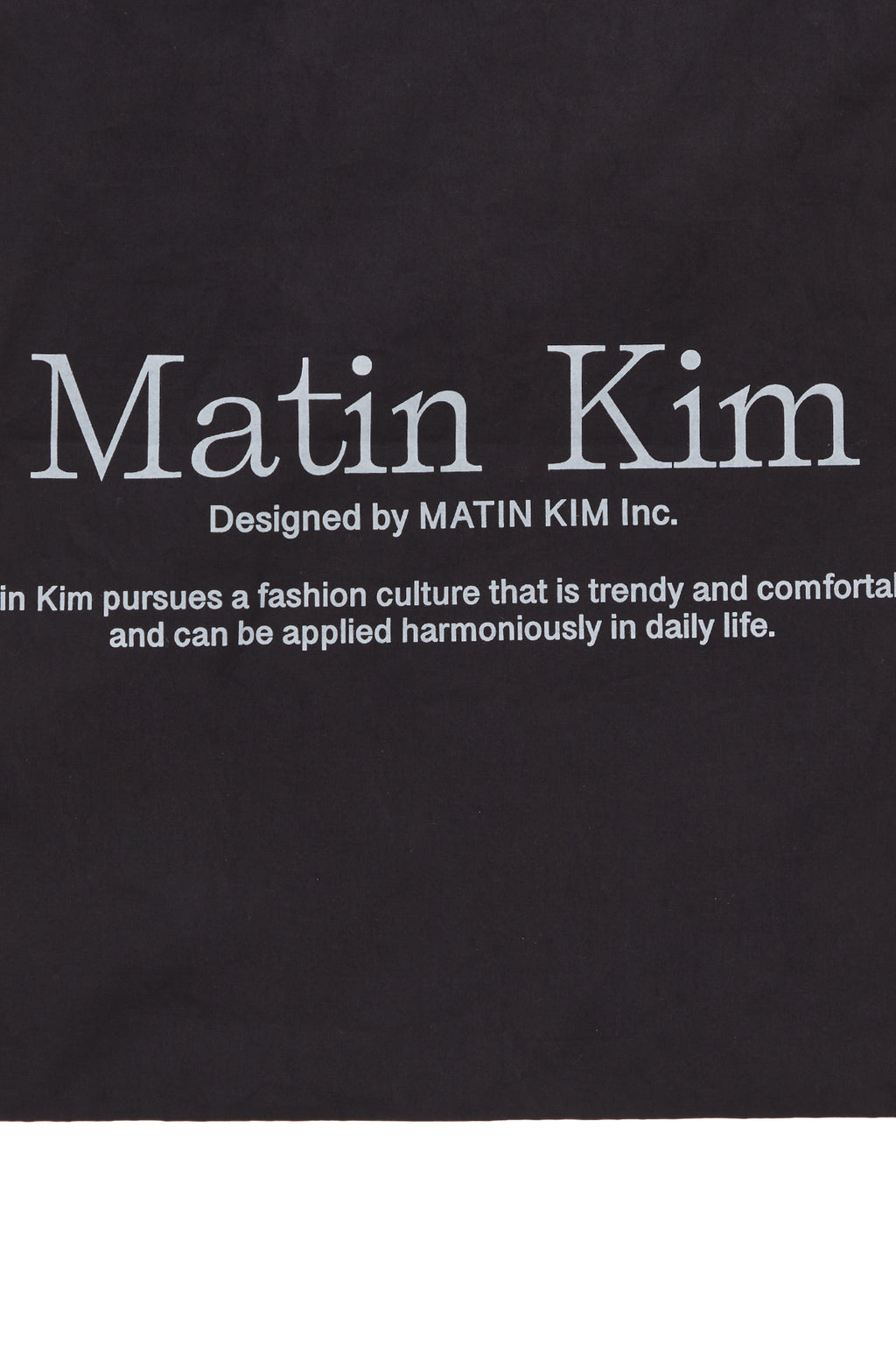 Matin Kim - Matin Poppin Ecobag (Black) product image 3 | TRAB K-Fashion Australia