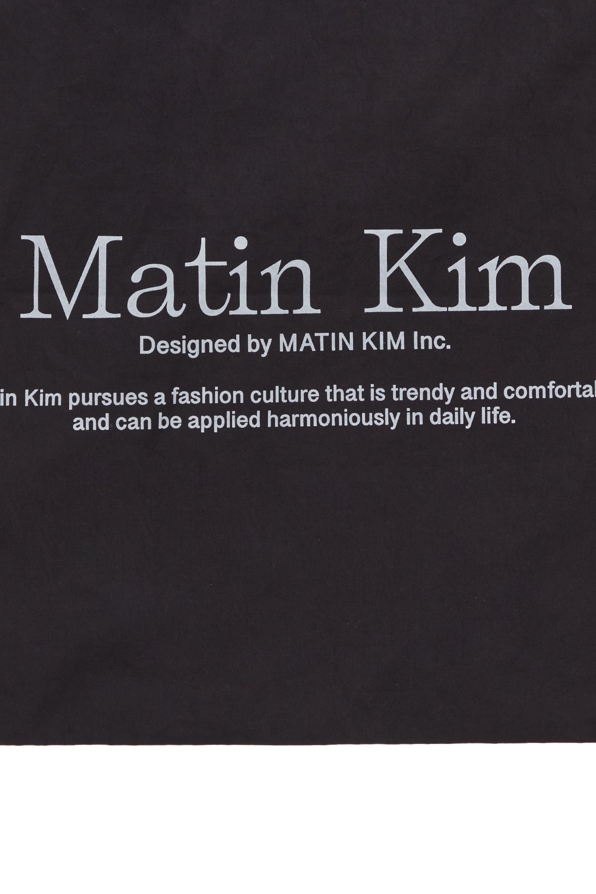 Matin Kim - Matin Poppin Ecobag (Black) product image 3 | TRAB K-Fashion Australia