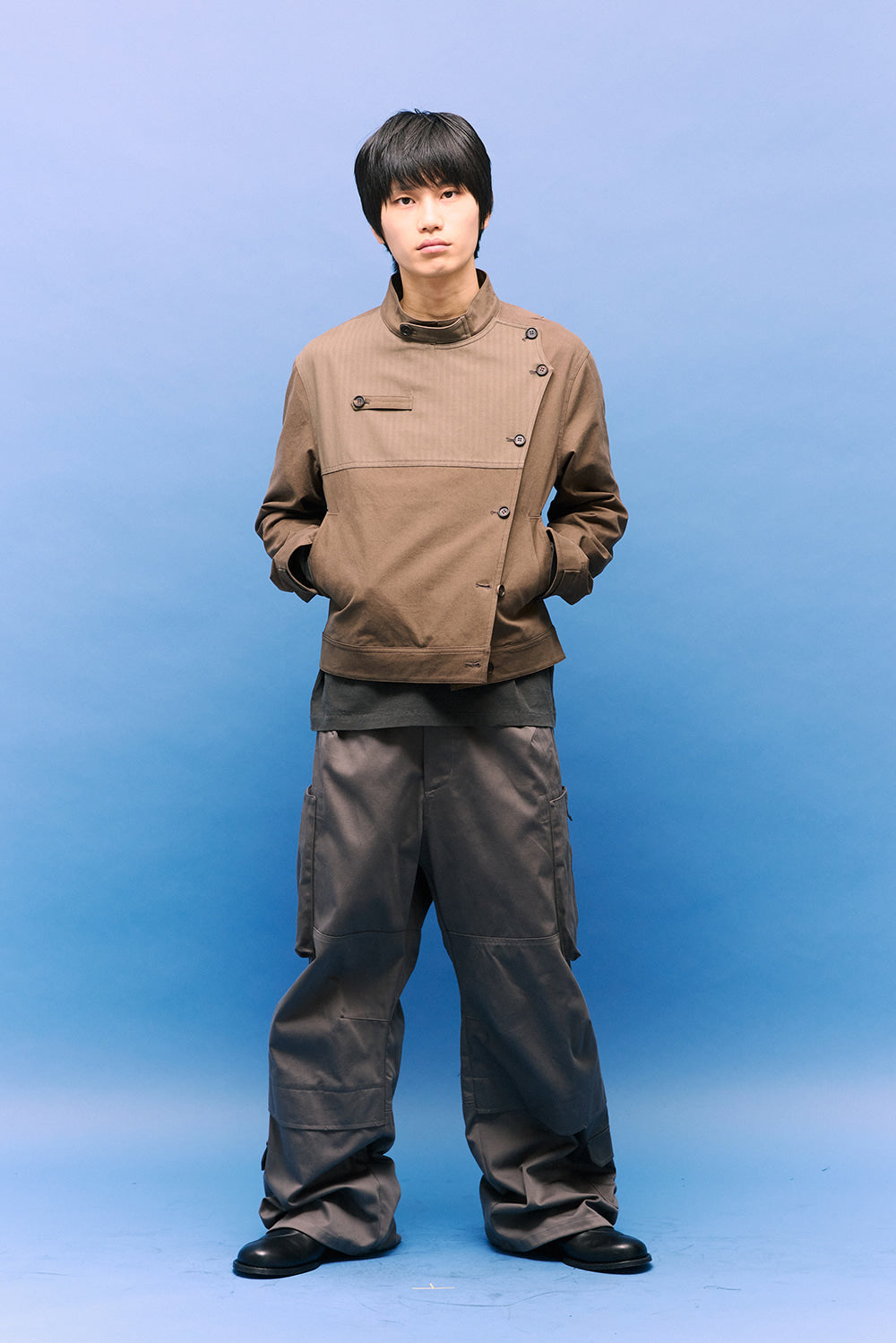 Hatchingroom - Fencing Jacket (Mud Brown) product image 20 | TRAB K-Fashion Australia