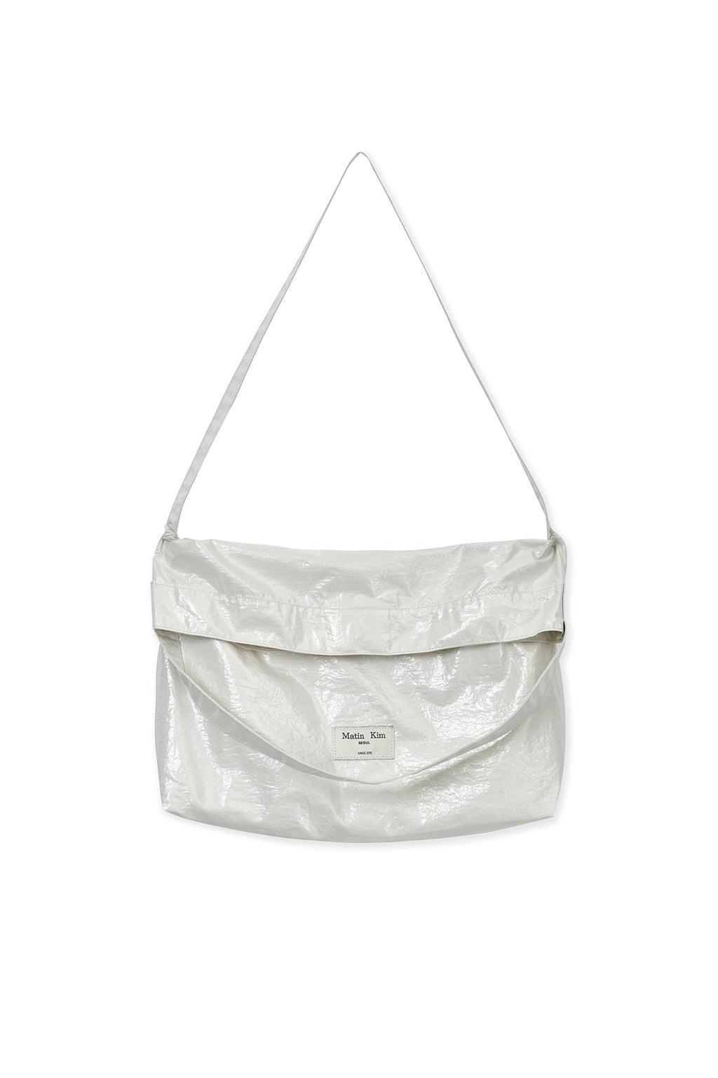 Matin Kim - Glossy Light Two Way Bag (Ivory) product image 6 | TRAB K-Fashion Australia