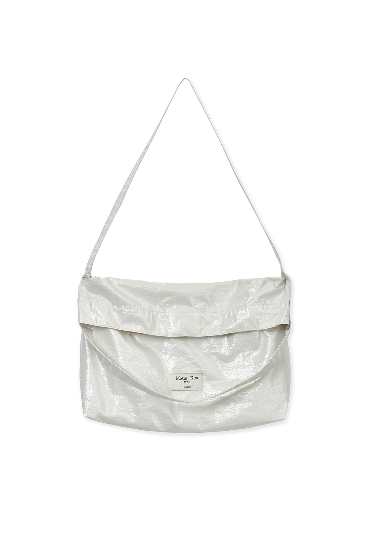 Matin Kim - Glossy Light Two Way Bag (Ivory) product image 6 | TRAB K-Fashion Australia