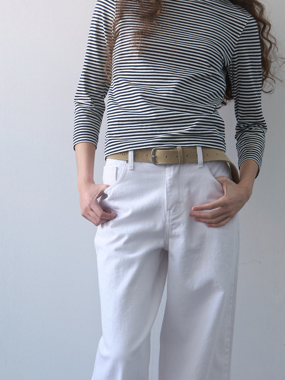 Kijun - Daily Essential Jeans (Off-White) product image 2 | TRAB K-Fashion Australia