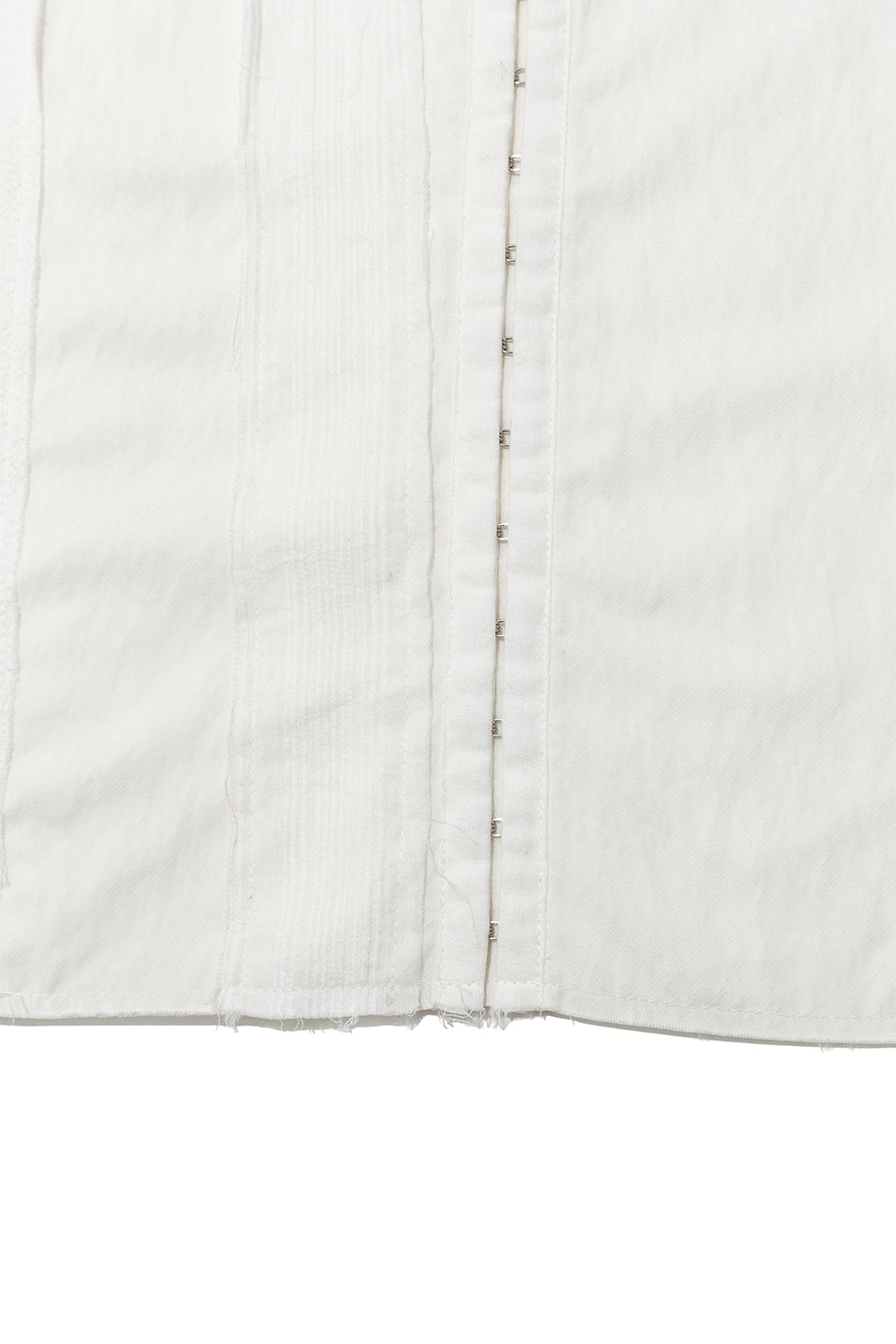 Matin Kim - Hook And Eye Layered Long Dress (Ivory) product image 5 | TRAB K-Fashion Australia