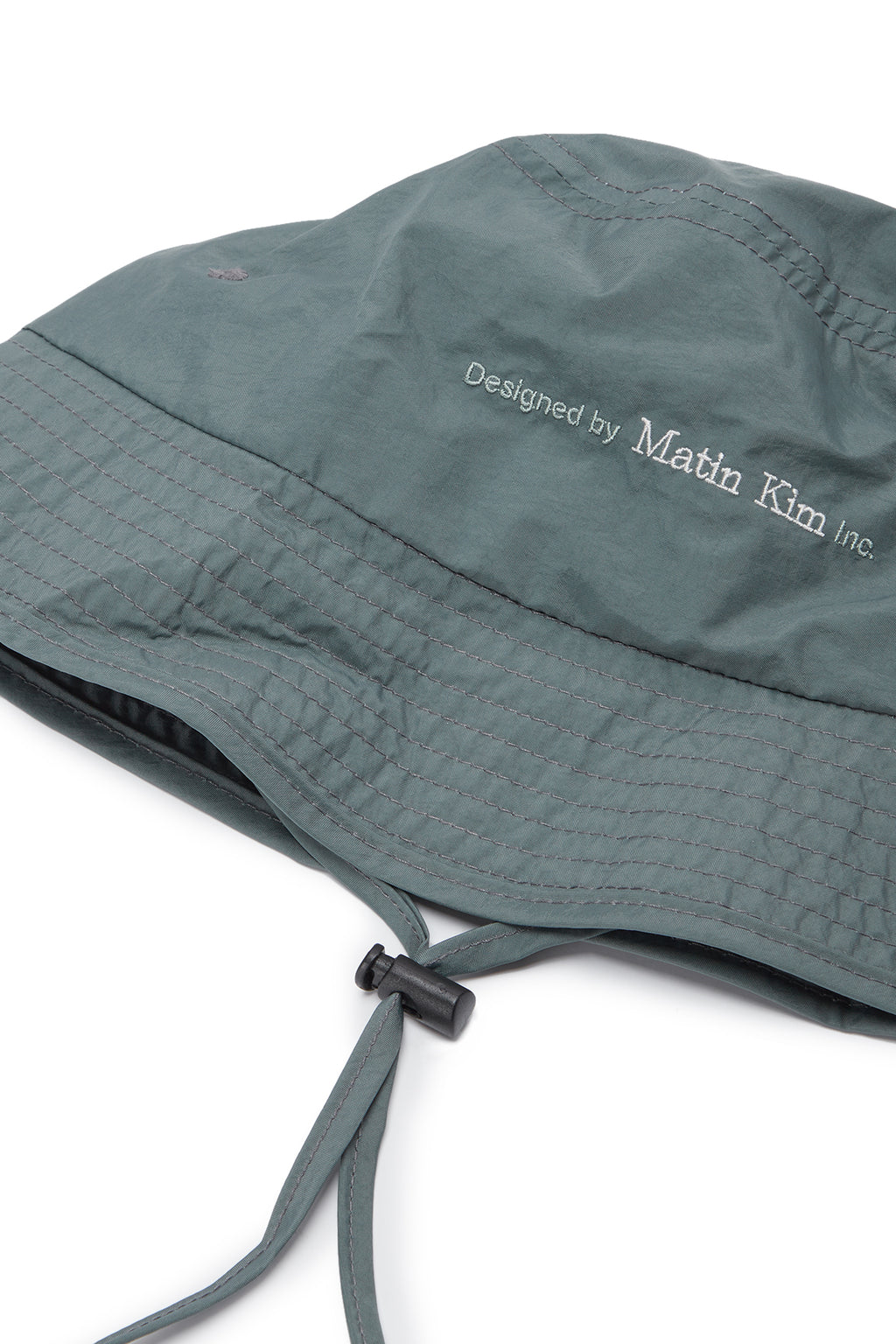 Matin Kim - Matin Safari Bucket Hat (Charcoal) product image 3 | TRAB K-Fashion Australia