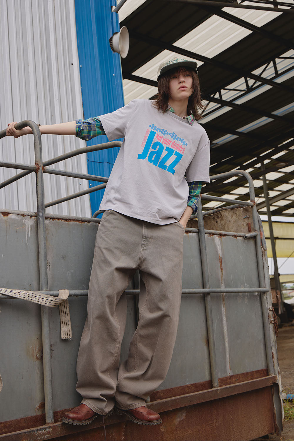 Hatchingroom - Jazz Tee (Grey) product image 7 | TRAB K-Fashion Australia