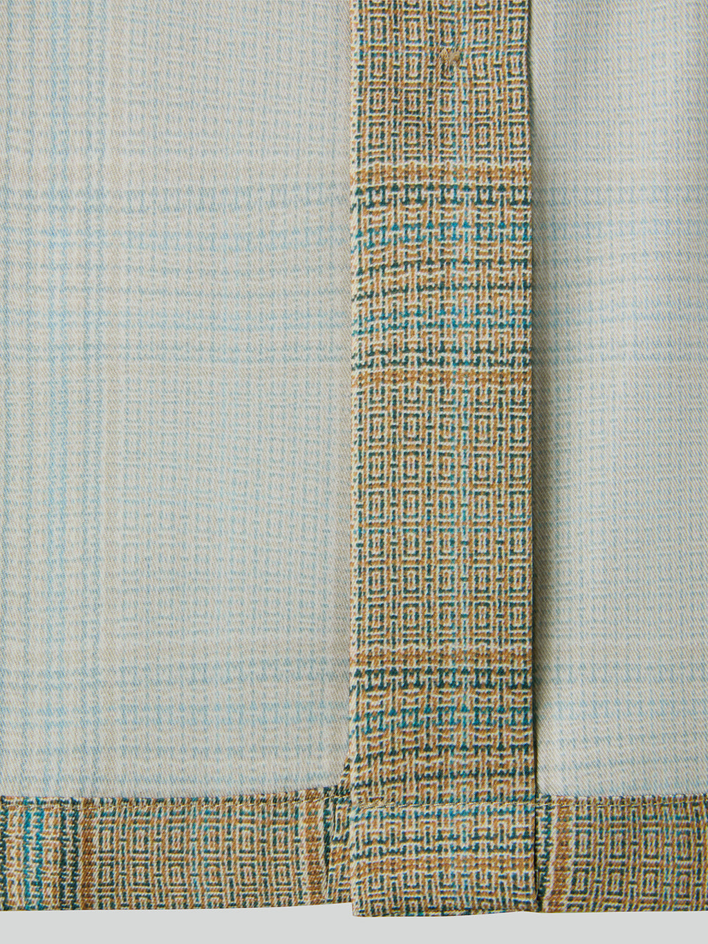 Recto - 70S Vintage Check Shirt (Beige Khaki) product image 7 | TRAB K-Fashion Australia