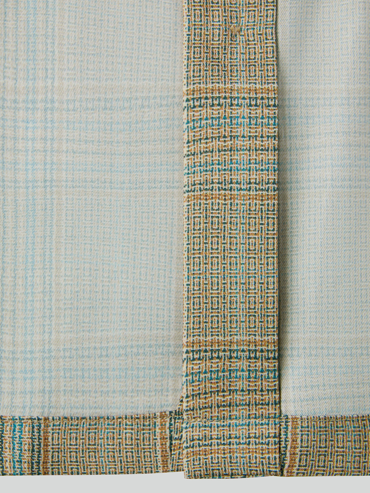 Recto - 70S Vintage Check Shirt (Beige Khaki) product image 7 | TRAB K-Fashion Australia