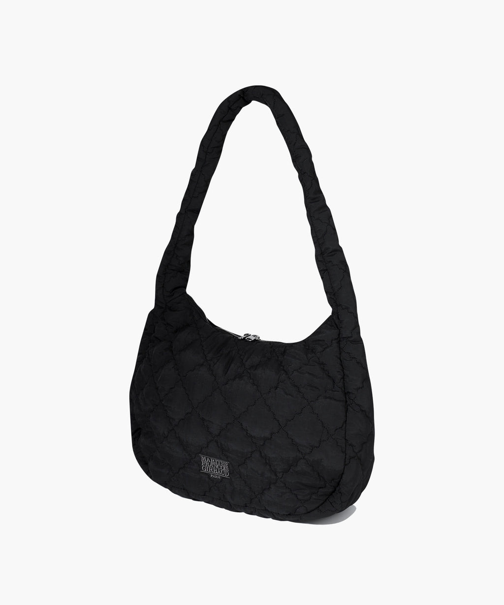 Marithe & Francois Girbaud - Classic Logo Padding Cross Bag (Black) product image 2 | TRAB K-Fashion Australia