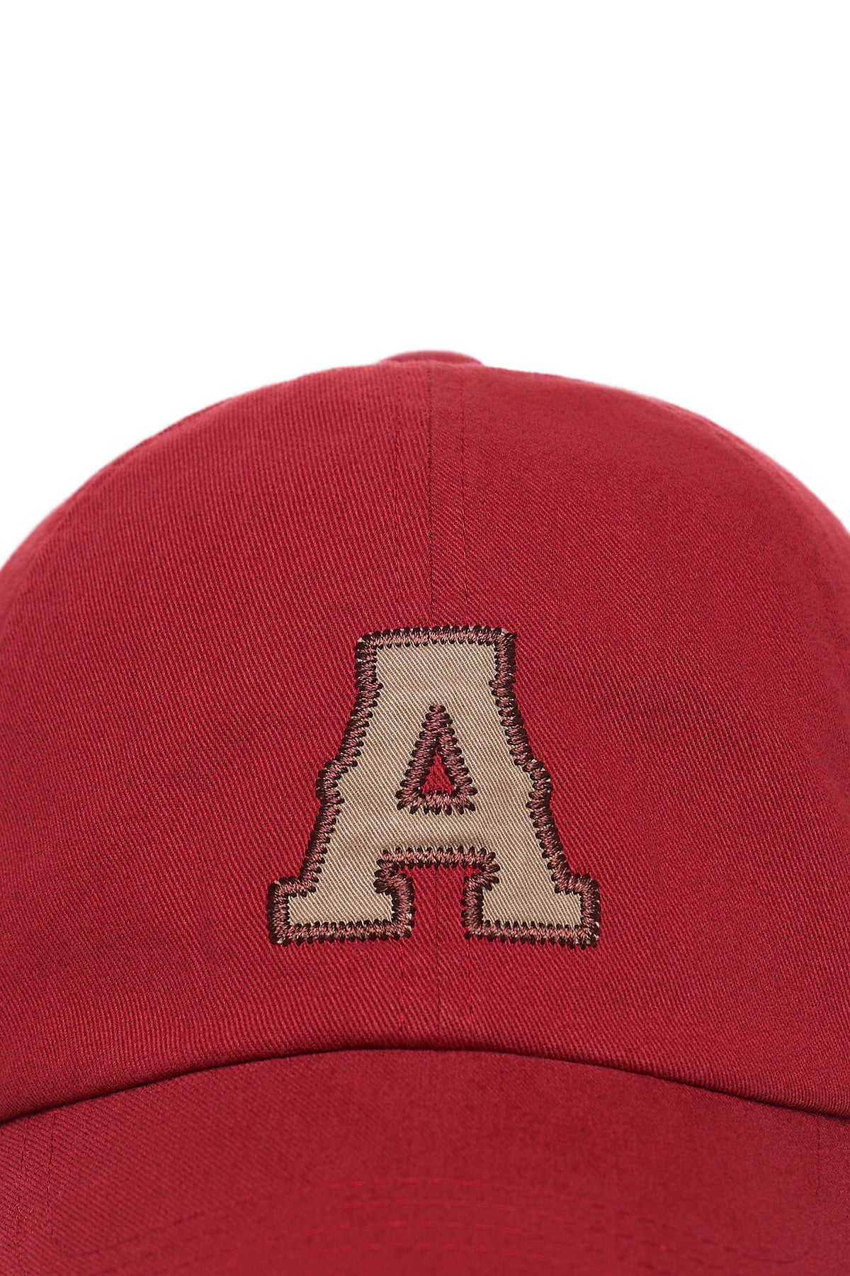 Matin Kim - Matin Initial Ball Cap (Red) product image 4 | TRAB K-Fashion Australia