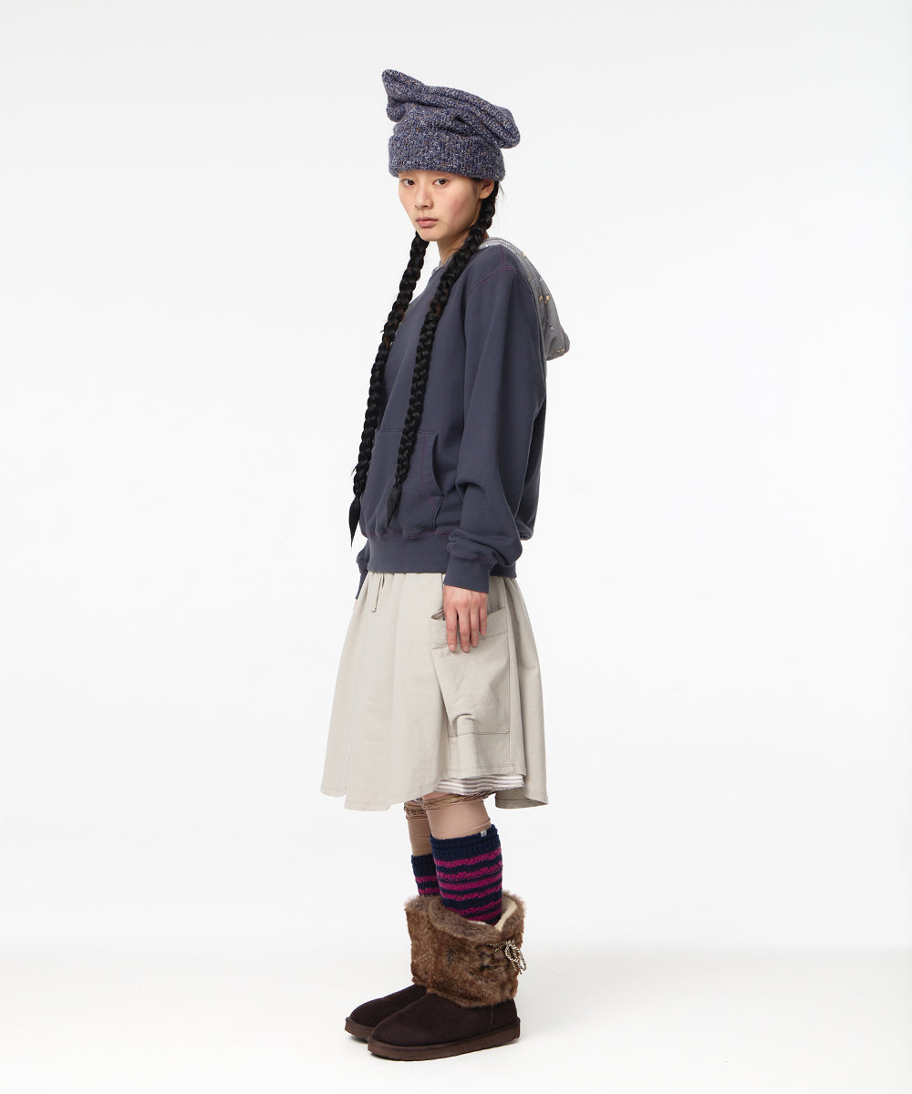 Coyseio - Reversible Wide Cat Beanie (Purple) product image 7 | TRAB K-Fashion Australia