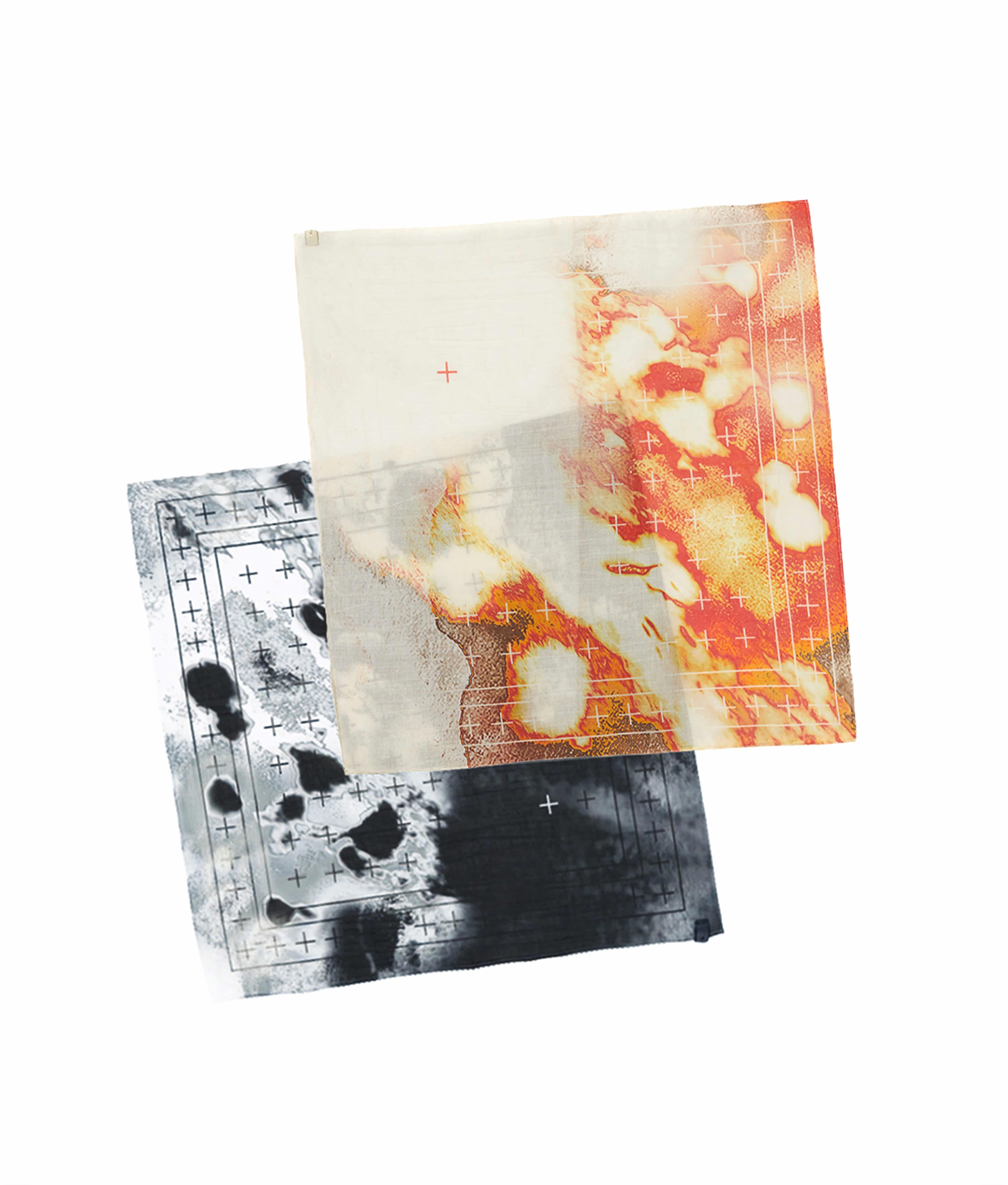 XLIM - Ep.7 01 Synopsis Bandana (Ivory / Orange) product image 5 | TRAB K-Fashion Australia