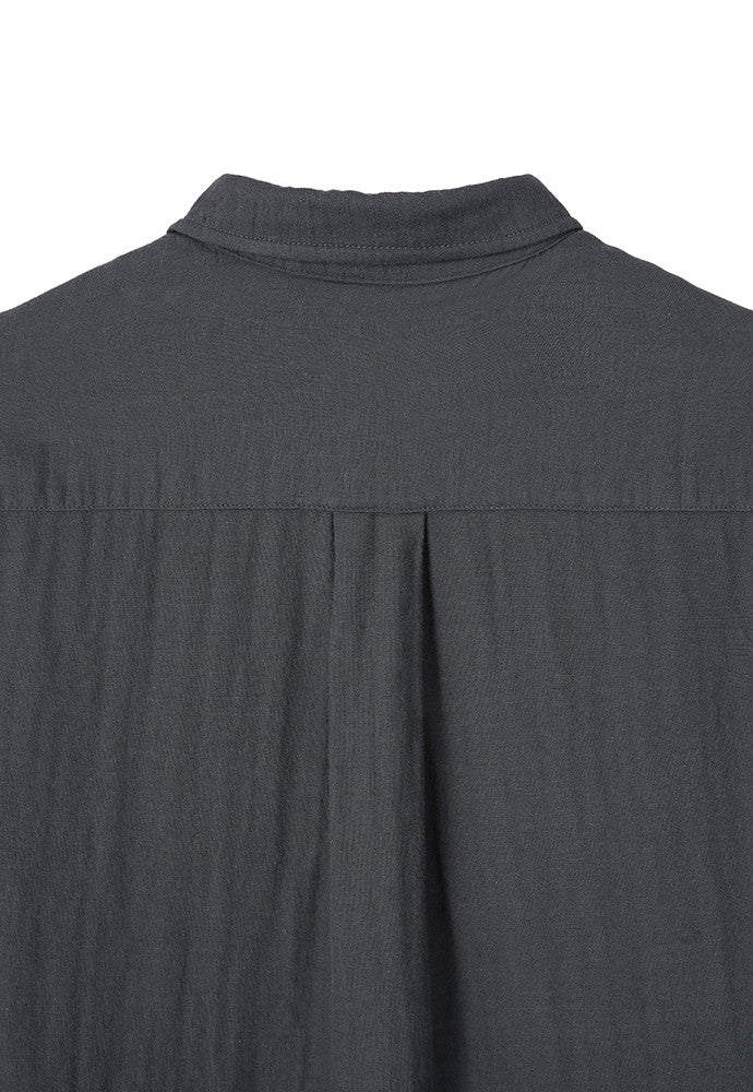 Art if acts - Washed Gauze Shirt (Charcoal) product image 10 | TRAB K-Fashion Australia