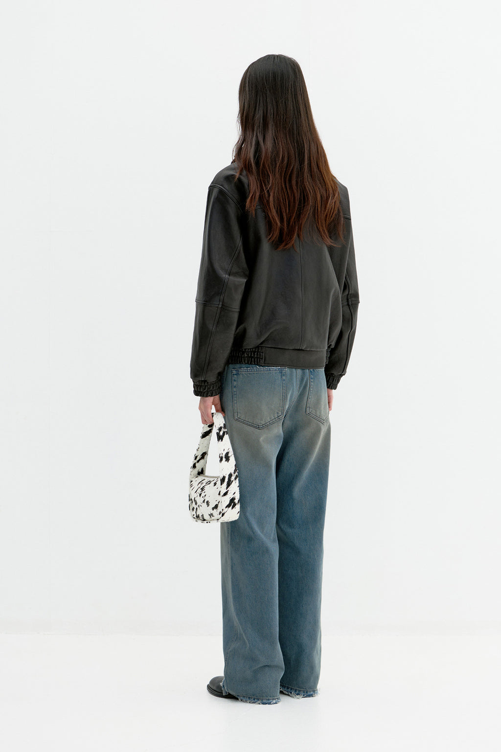 Coor - Detachable Fur Leather Jumper (Black) product image 4 | TRAB K-Fashion Australia
