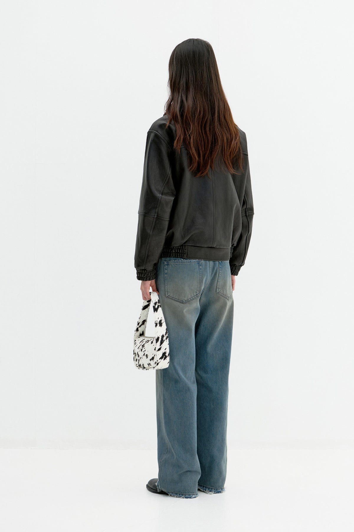Coor - Detachable Fur Leather Jumper (Black) product image 4 | TRAB K-Fashion Australia
