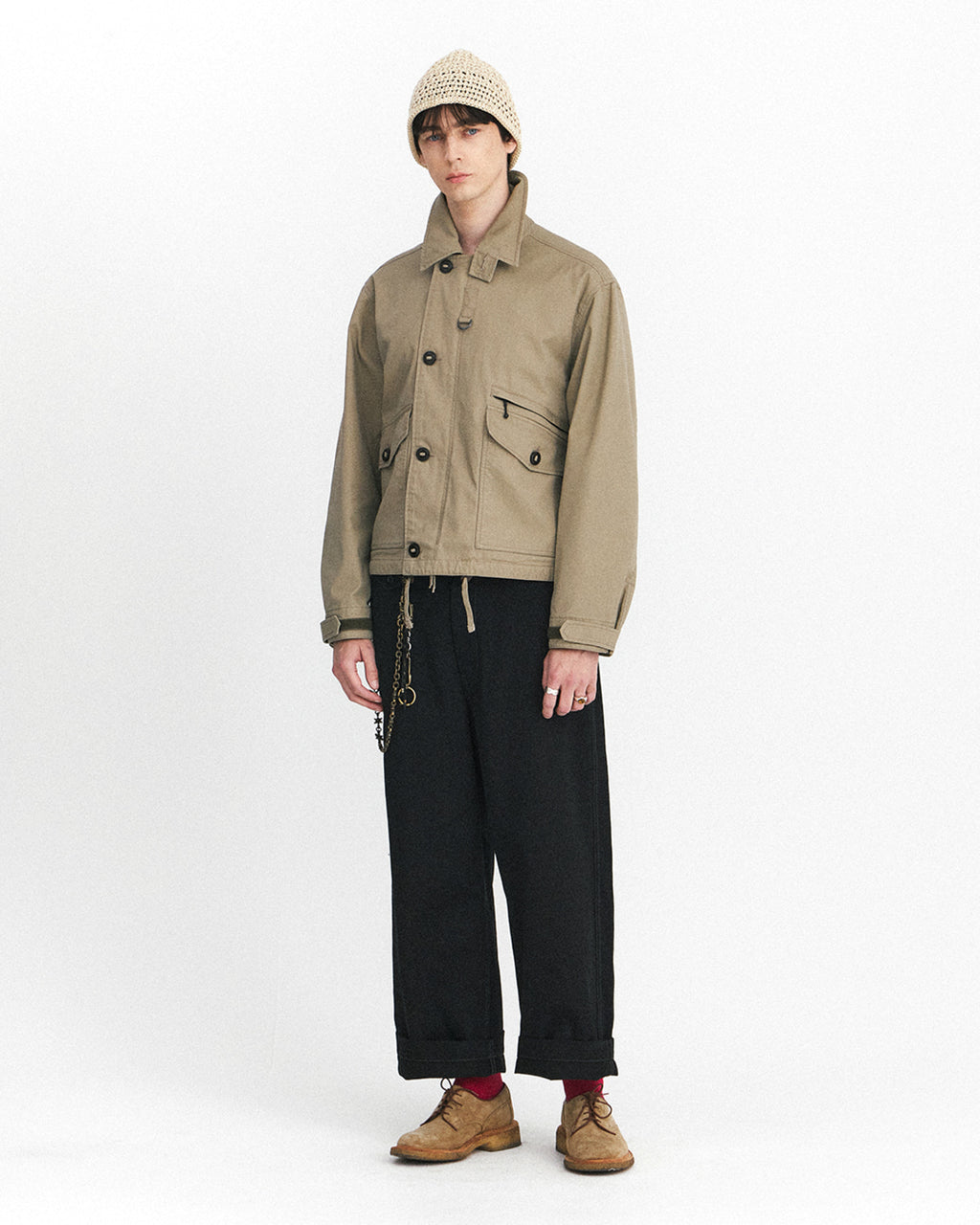 Eastlogue - Cattleman Chino Pants (Black) product image 1 | TRAB K-Fashion Australia