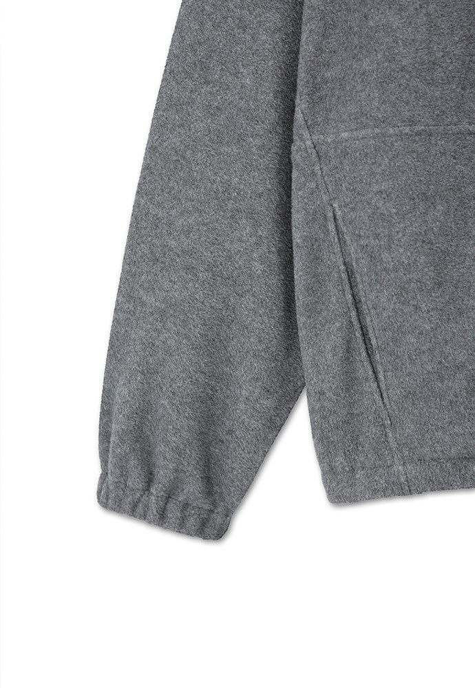 Art if acts - Fleece Half Zip Pullover (Grey) product image 13 | TRAB K-Fashion Australia