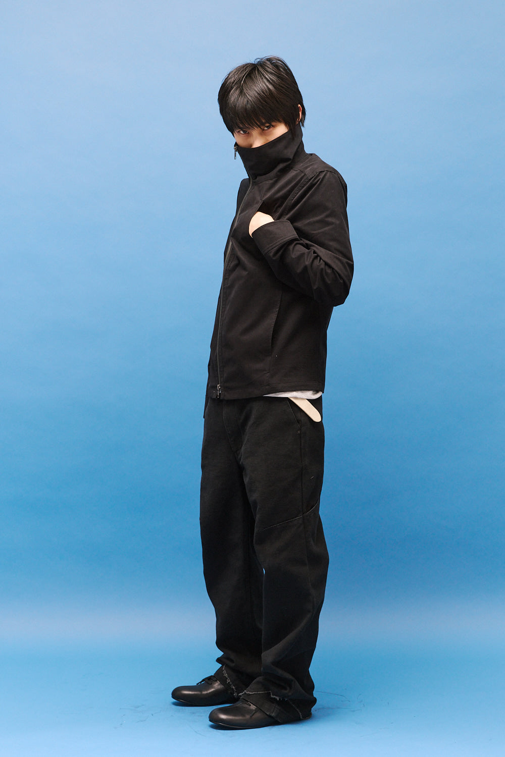 Hatchingroom - Funnel Neck Jacket (Black) product image 11 | TRAB K-Fashion Australia