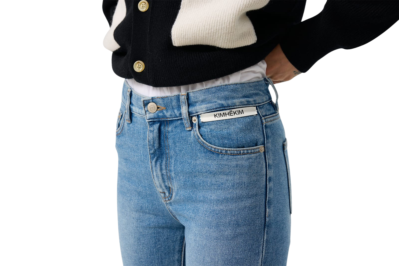 Kimhe Kim - Flared Jean (Sky Blue) product image 8 | TRAB K-Fashion Australia
