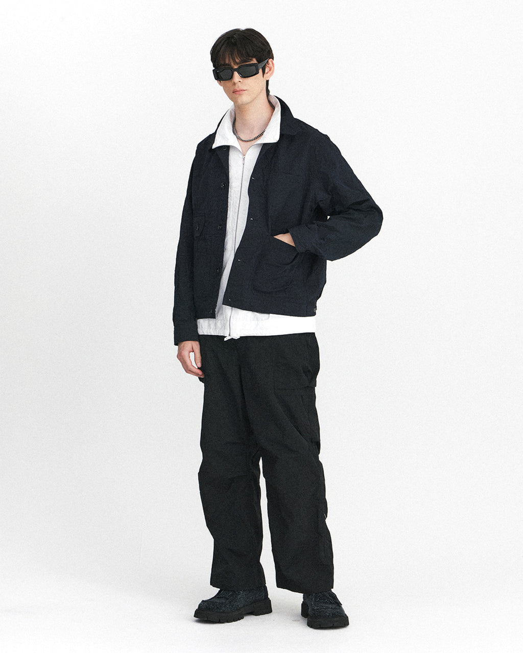 Eastlogue - Weekend Blues Jacket (Crease Navy) product image 4 | TRAB K-Fashion Australia