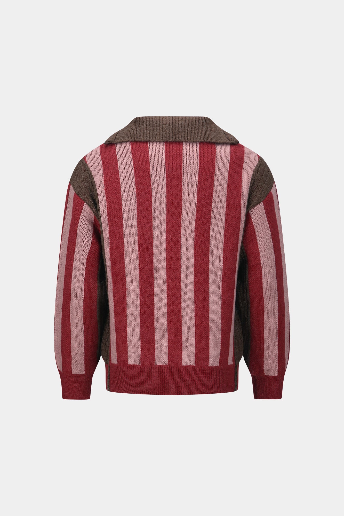 Andersson Bell - Adsb Half Zip-Up Emblem Sweater (Red) product image 8 | TRAB K-Fashion Australia