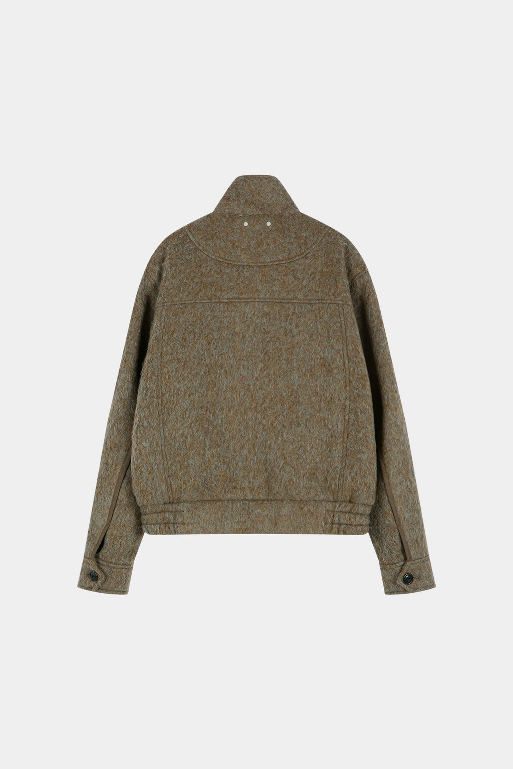 Andersson Bell - Linus Harrington Wool Jacket (brown/grey) (Brown/Grey) product image 14 | TRAB K-Fashion Australia