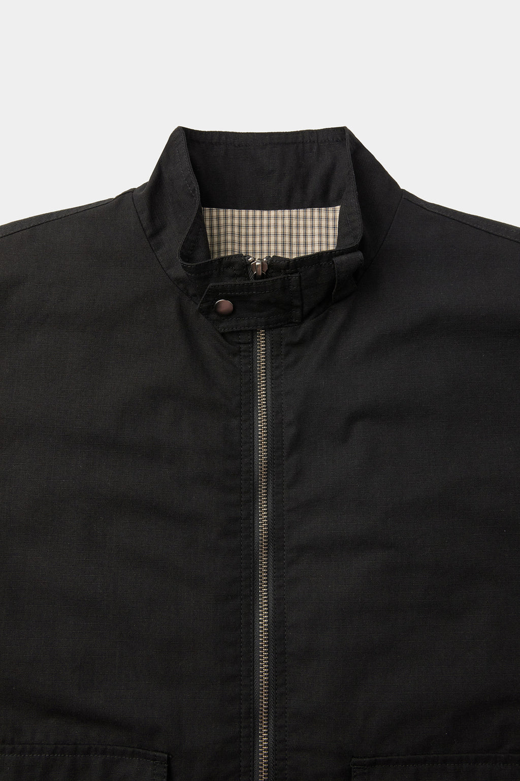 Coor - Stand Collar Cotton Washed Jumper (Washed Black) product image 5 | TRAB K-Fashion Australia