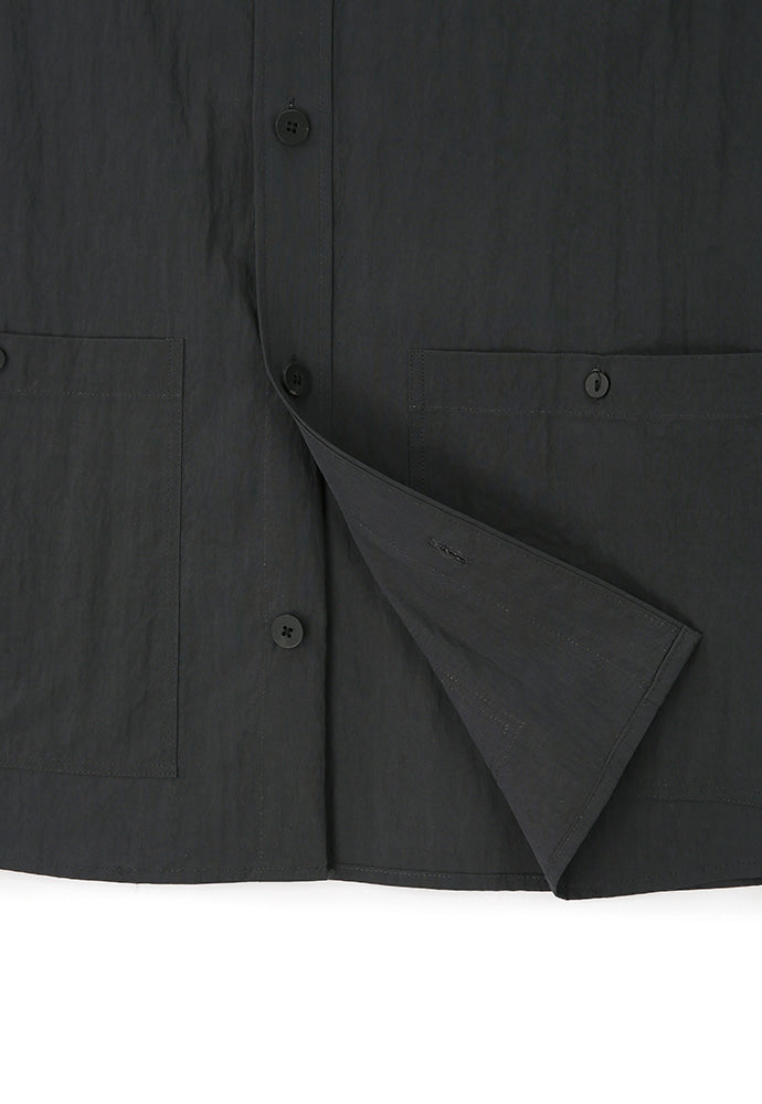Art if acts - Two Pocket Half Shirt (Charcoal) product image 12 | TRAB K-Fashion Australia