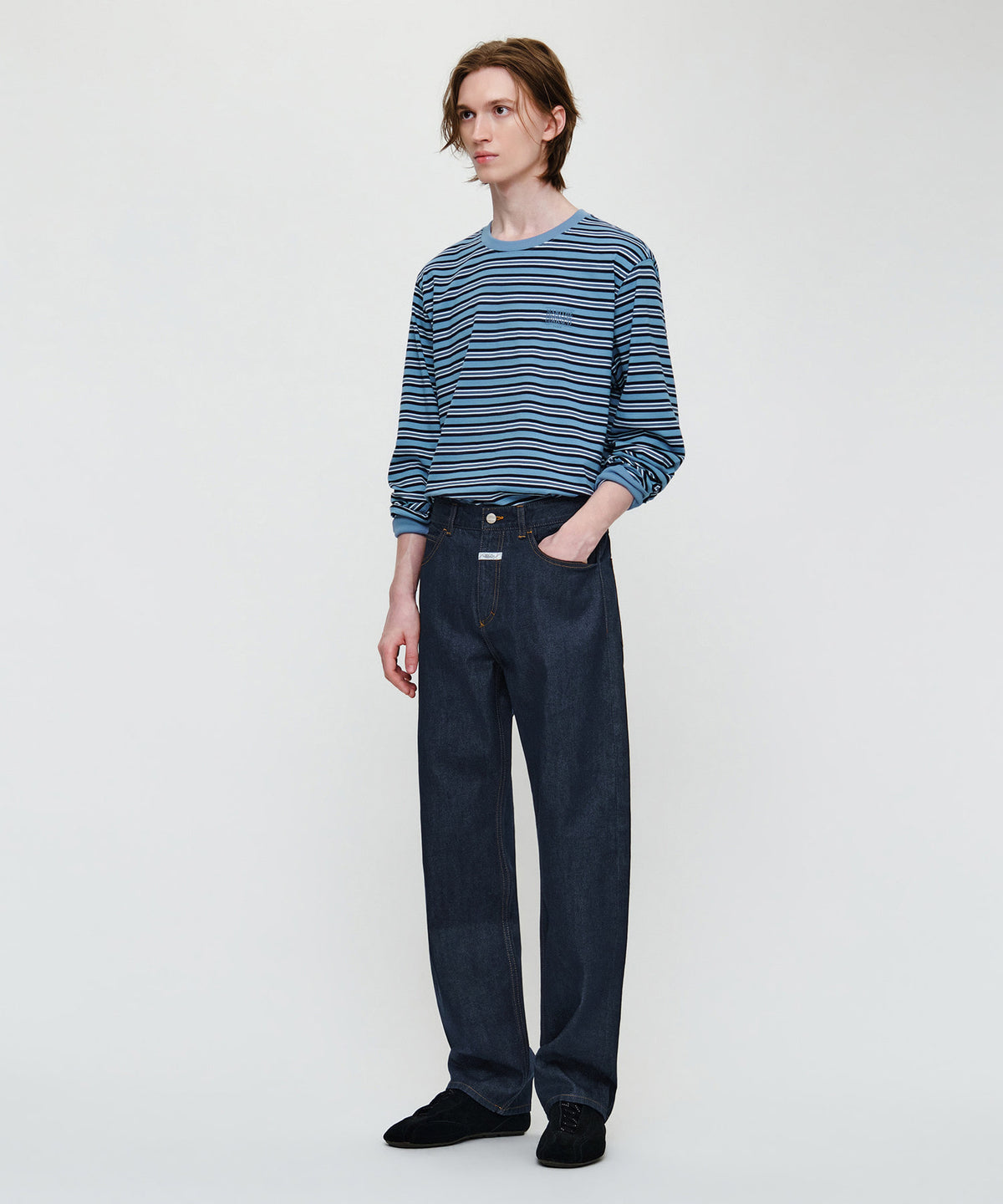 Marithe & Francois Girbaud - Straight Selvedge Denim Pants (Indigo) product image 4 | TRAB K-Fashion Australia