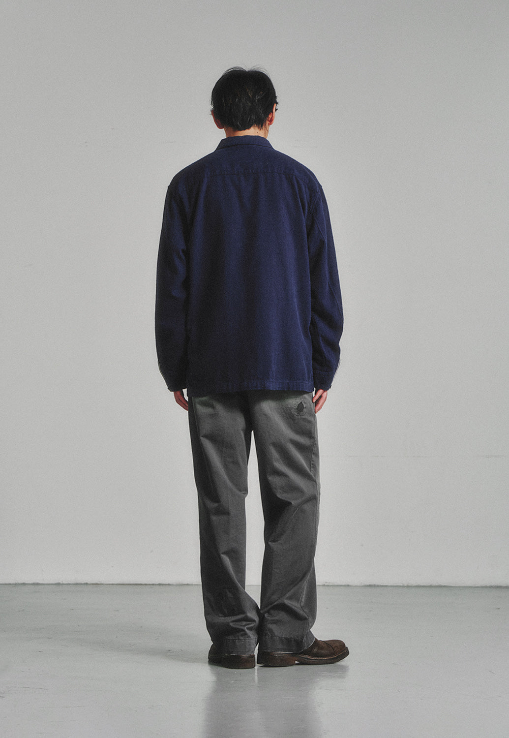 Art if acts - SILK NEP Work Jacket_Japanese Fabric (French Blue) product image 3 | TRAB K-Fashion Australia