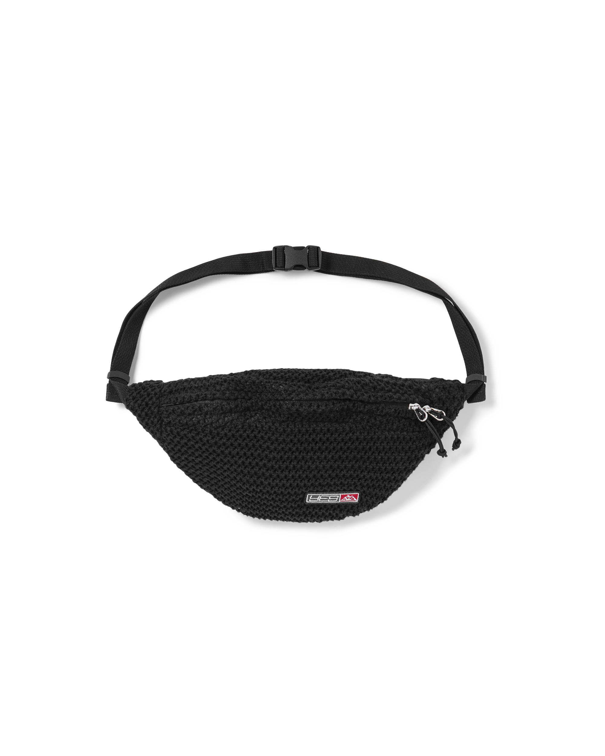 yeseyesee - Y.E.S Knitted Waist Bag (Black) product image 1 | TRAB K-Fashion Australia
