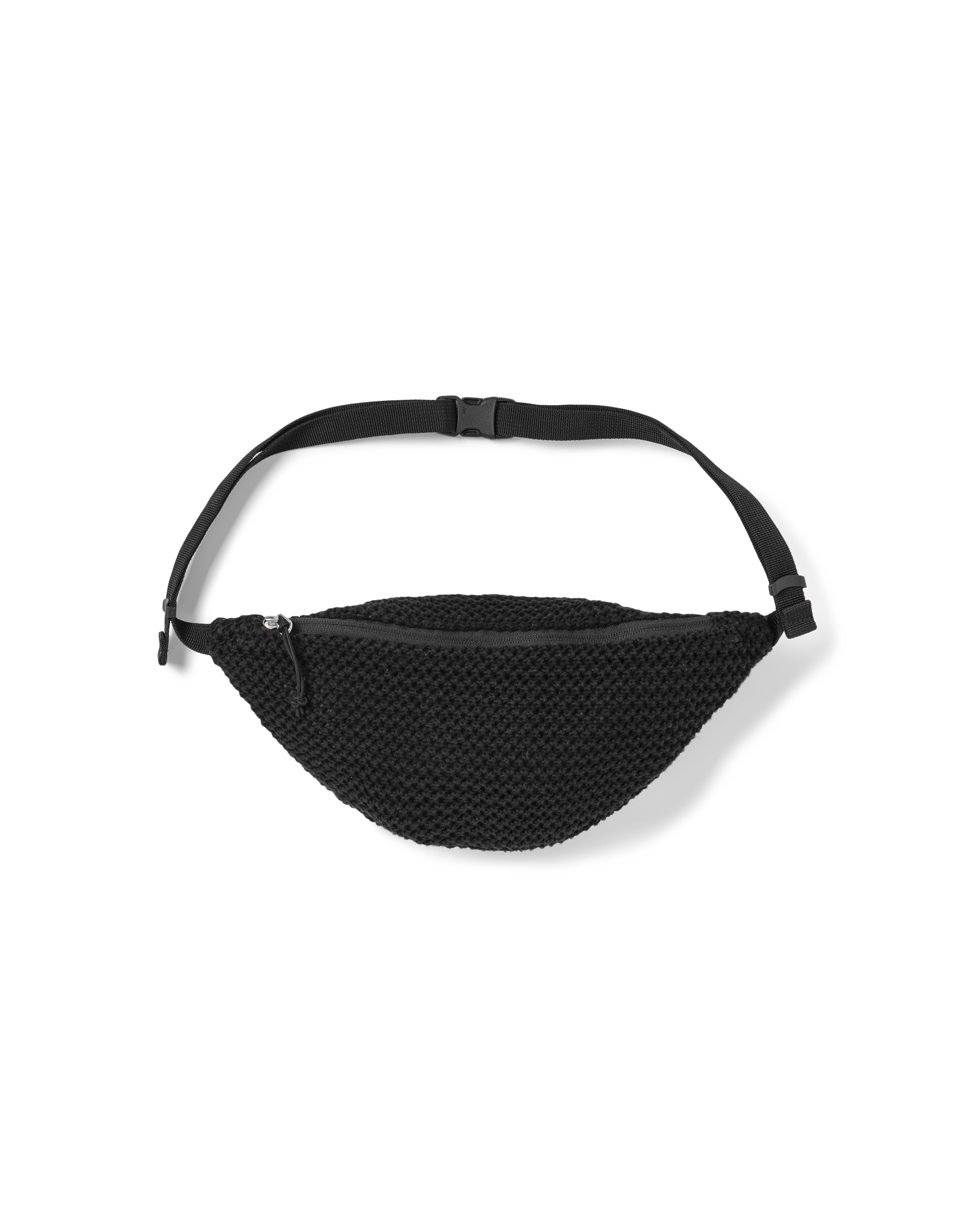 yeseyesee - Y.E.S Knitted Waist Bag (Black) product image 2 | TRAB K-Fashion Australia