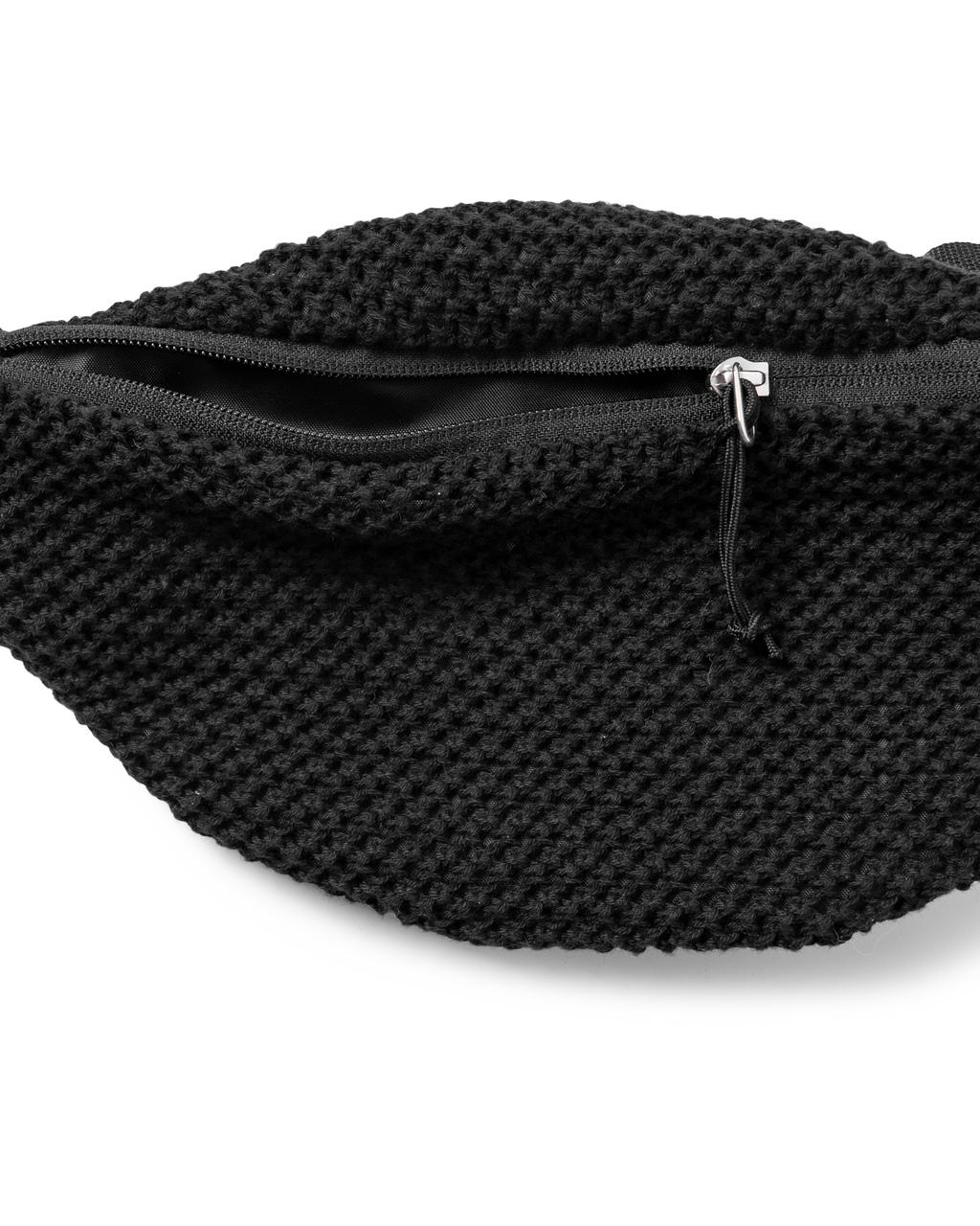 yeseyesee - Y.E.S Knitted Waist Bag (Black) product image 5 | TRAB K-Fashion Australia